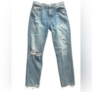 Reformation High Waist Cropped Cigarette Julia Jeans